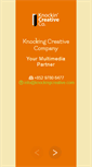 Mobile Screenshot of knockingcreative.com